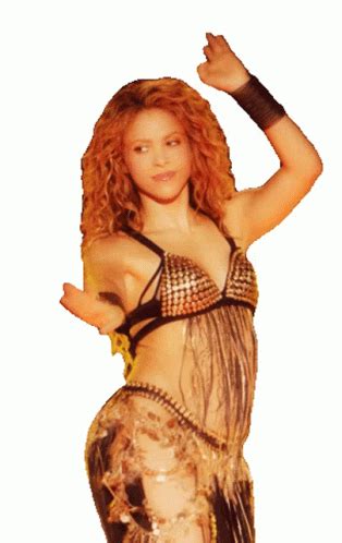 Shakira Dance Sticker Shakira Dance Dancing Discover Share GIFs
