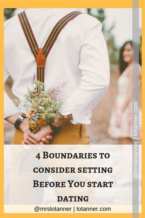 4 Boundaries To Set Before Stepping Into A Dating Relationship Part 1