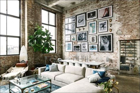 Exposed Brick Living Room Design Ideas Living Room Home Decorating