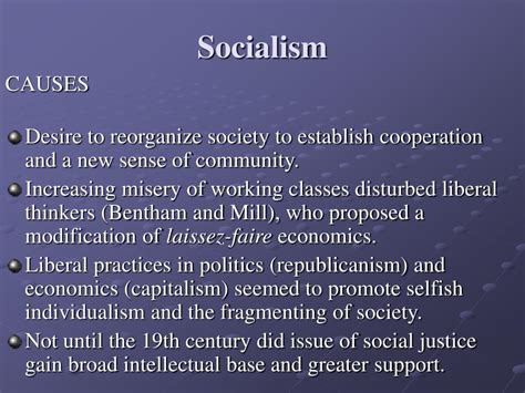 Ppt Socialism Powerpoint Presentation Free Download Id3106696