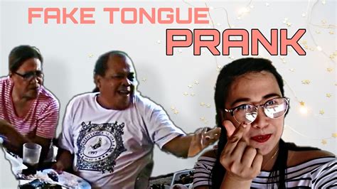 Fake Tongue Prank Youtube