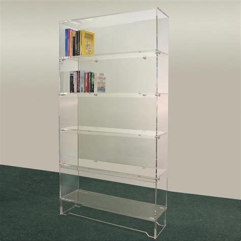 Furniture Acrylic Bookshelf For Acrylic Bookcase Ideas Cool Acrylic