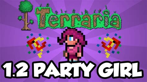 Terraria 12 Console Features Party Girl Npc Terraria Console 12