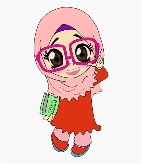 Kartun Muslimah Free Transparent Clipart Clipartkey