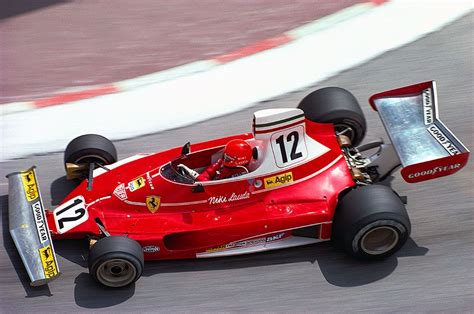 Niki Lauda Monaco Gp 1975 Ferrari 312t Most Beautiful Ferrari 0f The 70
