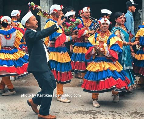 Kumaoni Chaliya Dance Uttarakhand Folk Traditional Music Pahadi Log