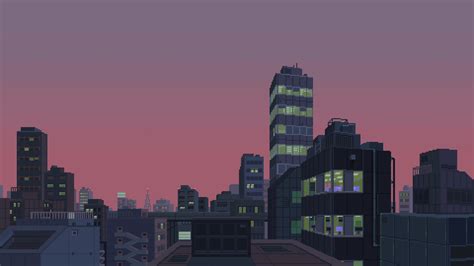 Free Download Hd Wallpaper Waneella City Pixel Art Wallpaper Flare