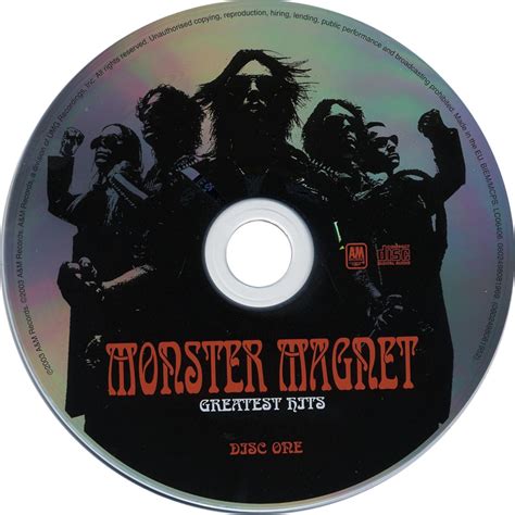 Carátula Cd de Monster Magnet Greatest Hits Portada