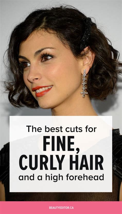Hairstyle For Thin Curly Hair Wavy Haircut