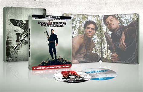 Inglourious Basterds K Ultra Hd Steelbook Dition Limit E Films Dvd Et Blu Ray