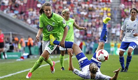 Verein für leibesübungen wolfsburg e. Frauen-Fußball Champions League: Wolfsburg deklassiert ...