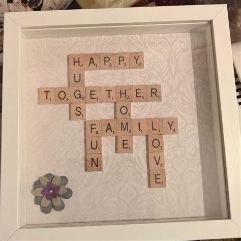 Scrabble Art Personalised Ones To Order With Any Names Words You