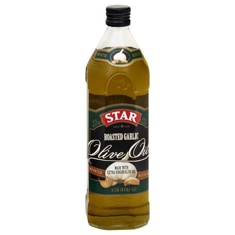 Star Olive Oil Extra Virgin Roasted Garlic 1 L Instacart