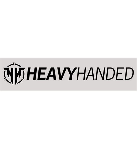 Heavy Handed Decal 10 — Heavy Handed Combat Gear
