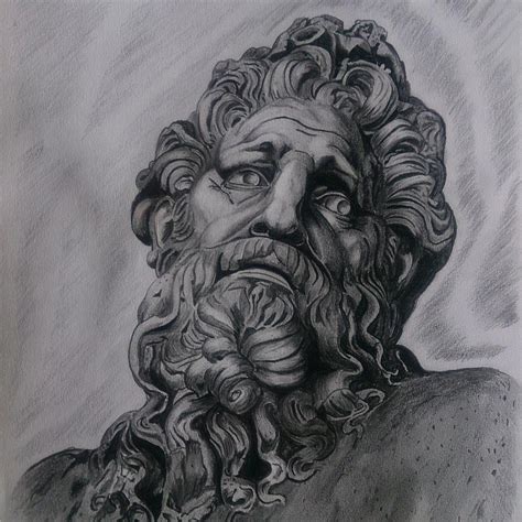 Zeus Drawing In 2020 Drawings Drawing People Zeus