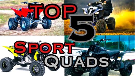 Top 5 Sport Atvs On The Market Youtube