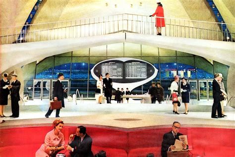 See The Stunning Space Age Twa Terminal At Jfk Airport As It Looked In