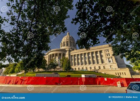 Missouri State Capitol Building Editorial Stock Photo Image Of
