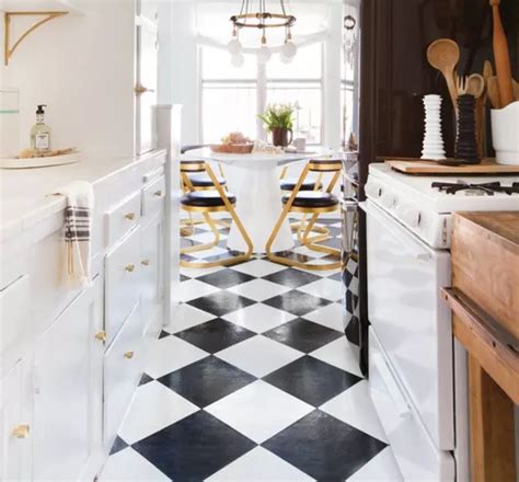 Weve Got The Art Deco Kitchen Floors Of Your Remodel Dreams Hunker