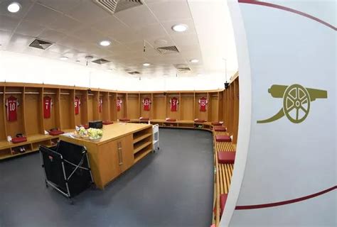 Arsenal Unveil New Look Dressing Room And Tunnel At Emirates Stadium
