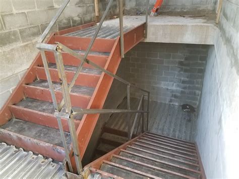 Hackensack Steel Pan Stairs Sa Fabrication