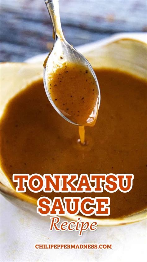 Tonkatsu Sauce Recipe Sauce Recipes Tonkatsu Sauce Tonkatsu