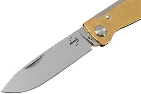 Böker Plus Atlas Brass 01bo853 Pocket Knife Advantageously Shopping