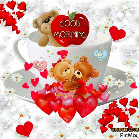 Hugging Teddy Bear Good Morning  Pictures Photos And Images For