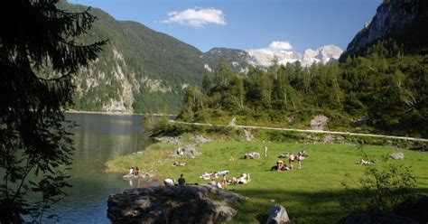 Gosausee Baden Mit Gletscherblick Your Holiday In Hallstatt Austria