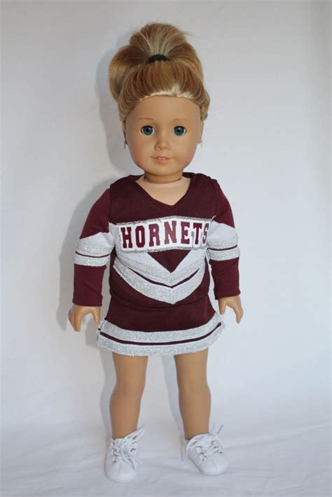 Custom Cheerleader Uniform For American Girl Doll By