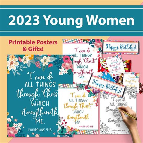 2023 Young Women Theme 2023 Youth Theme 2023 Lds Youth Etsy