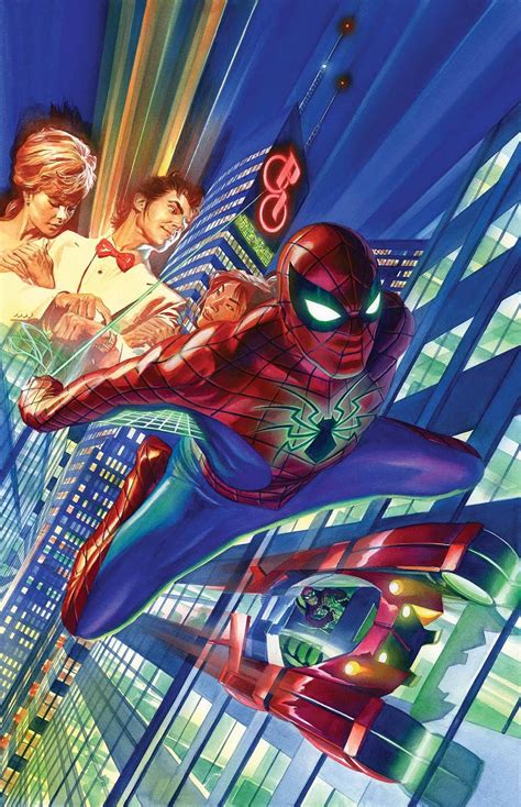 Siempre Quieres Leer Un C Mic M S Portada De La Semana Amazing Spider Man Arte De Alex Ross