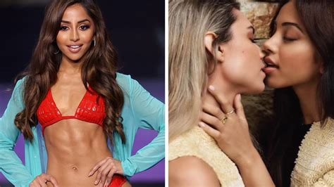Miss Universe Australia Maria Thattil Praised After Going Public With New Girlfriend Herald Sun