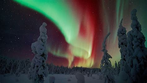 Polarlicht über Finnland Bing Gallery