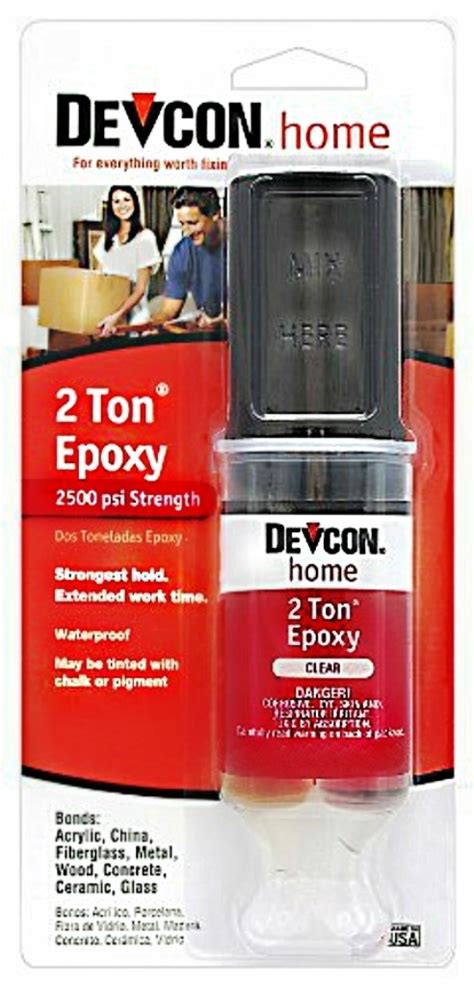 Buy The Devcon S 31 Devcon Two Ton Epoxy Clear ~ 1 Oz Hardware World