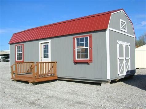 14x30 Lofted Barn Cabin Lofted Barn Cabin Portable Storage Buildings