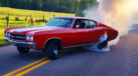 1970 Chevy Chevelle Crazy Burnout Video