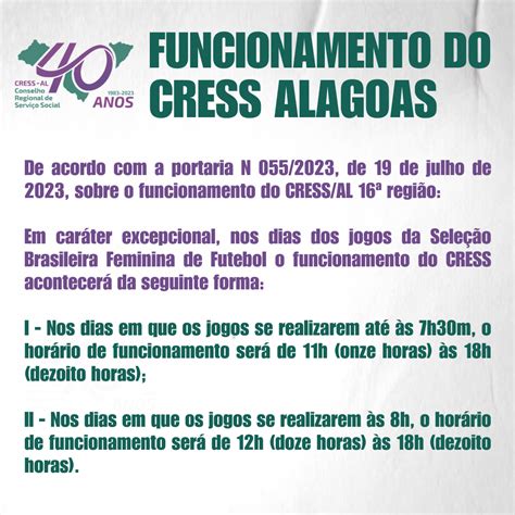 Cress Funcionamento Do Cress Alagoas