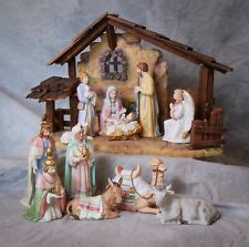 11 piece nativity set nativity sets are a perfect idea to enhance the festive mood during the holiday season. Vintage Home Interiors Nativity Set with Stable and ...