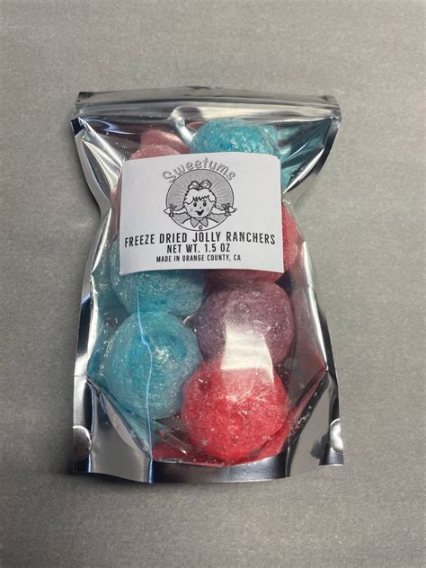 Freeze Dried Jolly Ranchers Original Flavor Etsy