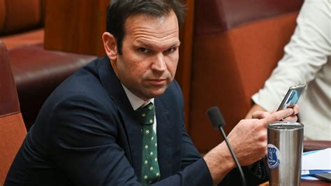 ‘very Much In The Minority Nationals Senator Matt Canavan Rejects Claim Of Tensions Over Voice