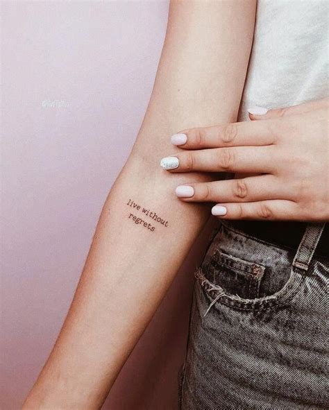 Word Wrist Tattoo Fonts Wordwristtattoo Tiny Tattoos Tattoo Styles