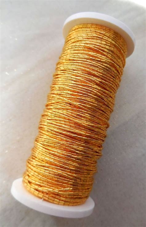 Embroidery metal threads