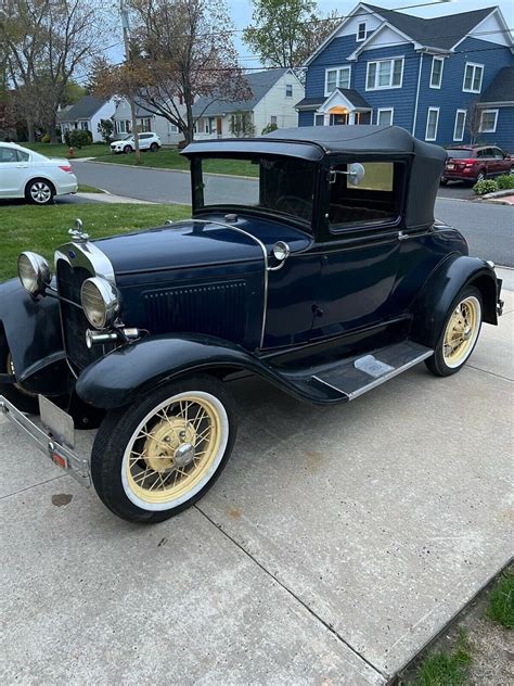 1931 Ford Model A Sports Coupe Vintage Car Collector