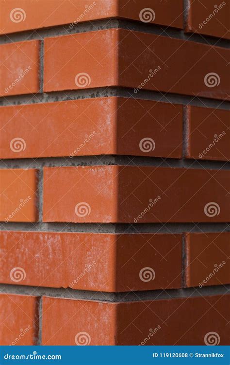 Corner Of A Brick Wall Stock Photo Image Of Brickwork 119120608