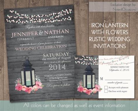 Invitation Lantern Wedding Invitations 2261362 Weddbook