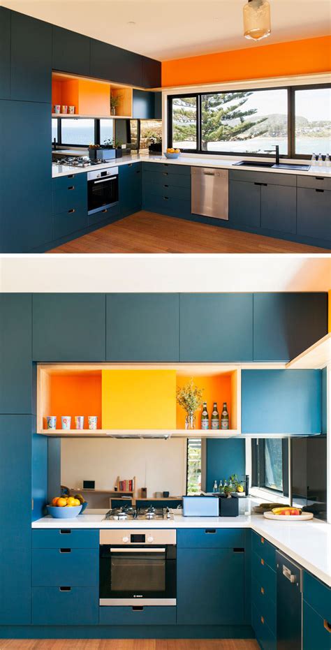 Now it's time to select your cabinet hardware. Kitchen Design Idea - Deep Blue Kitchens | CONTEMPORIST