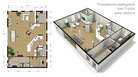 Planner 5d is a 3d/ai tool for home improvement and design. Professionele plattegrond laten maken voor Funda met FML ...