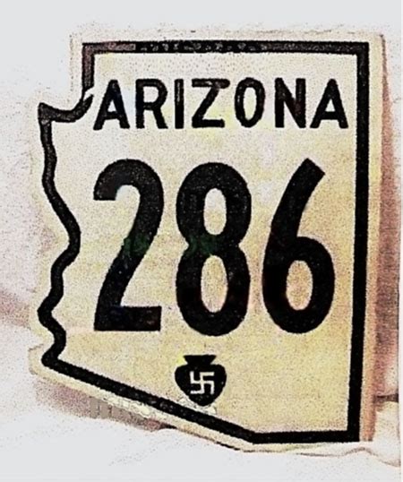 Arizona State Highway 286 Aaroads Shield Gallery