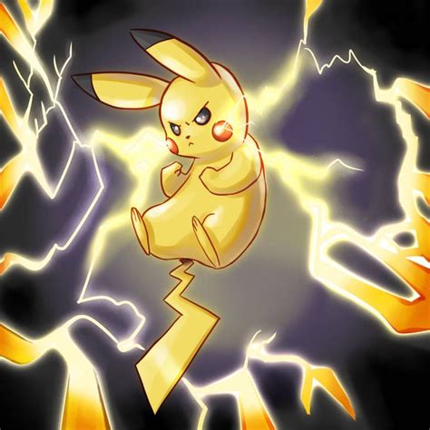 Pikachu Uses Thunder By Imalune On Deviantart Pikachu Art Pikachu